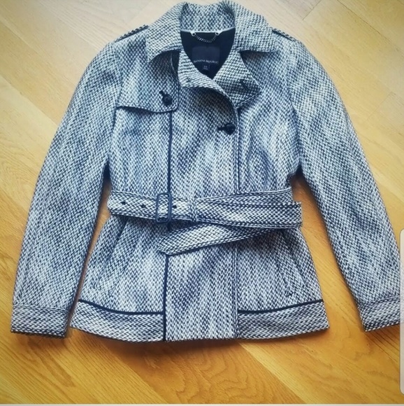 Banana Republic Short Trench Jacket XS - Picture 3 of 8